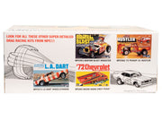 MPC1001 Shirley Muldowney Long-Nose Ford Mustang Funny Car 1:25 model kit - Box side showing other separately sold MPC kits
