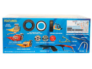 MPC1002 1/25 1960 Chevrolet Corvette 7-in-1 model kit — opposite box side with model features