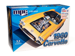 MPC1002 1/25 1960 Chevrolet Corvette 7-in-1 model kit — retail box front