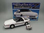 MPC1009 1988 Dodge Shelby Daytona model kit, assembled and painted example with engine option