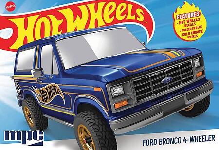 MPC 1/25 1982 Ford Bronco 4x4 Model Kit – 1045