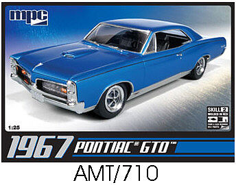 MPC 1/25 1967 Pontiac GTO Model Kit – 710