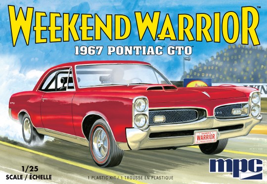 MPC 1/25 1967 Pontiac GTO Model Kit – 918