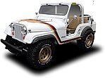 MPC 1/25 1981 Jeep CJ-5 Golden Hawk Model Kit – 986 exact product image