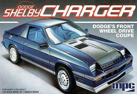 MPC 1/25 1986 Dodge Shelby Charger Model Kit – 987