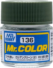 Mr. Hobby Mr. Color C136 Russian Green 2 Flat 10ml