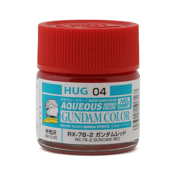 Mr. Hobby HUG04 RX-78-2 Gundam Red 10 ml Semi-Gloss Paint
