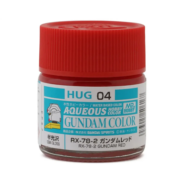 Mr. Hobby HUG04 RX-78-2 Gundam Red 10 ml Semi-Gloss Paint