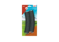 Märklin my world H0 Curved Plastic Track R1 6-Pack – 23130 - product image
