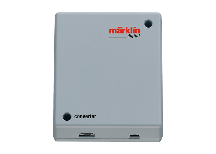 Märklin 60130 digital converter in gray housing.