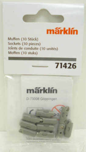 Märklin 71426 Gray Sockets – 10 Pack– product image