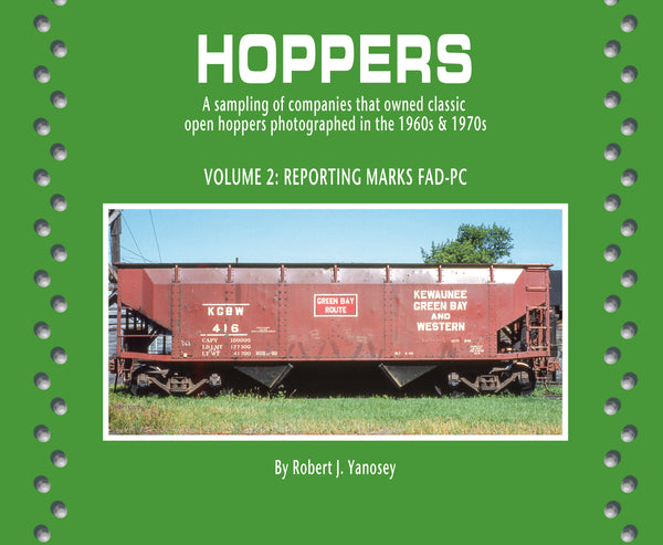 Morning Sun Books Hoppers Volume 2 Reporting Marks FAD-PC cover