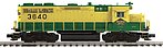 MTH O Scale Reading GP35 number 3640 Proto-Sound 3.0 20-22079-1