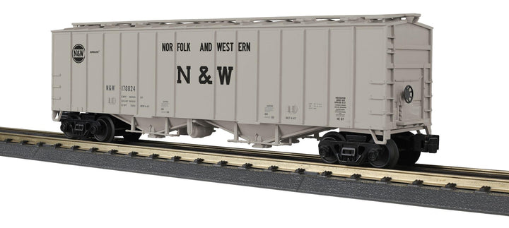 MTH 30-75767 O gauge Norfolk and Western gray Airslide hopper