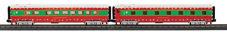 MTH Electric Trains Christmas2Cr60StreamlinedSlprDnrLed #3068307 product image
