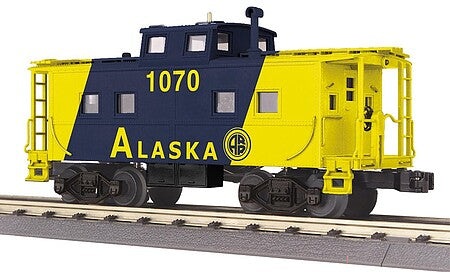 MTH Electric Trains O Alaska Steel Caboose #3077423 product image