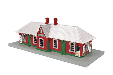 MTH Electric Trains O ChristmasCountryPassStationw/LED #3090761 product image