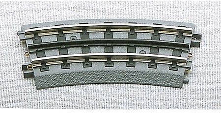 MTH RealTrax 40-1057 O-54 half curve three-rail track section