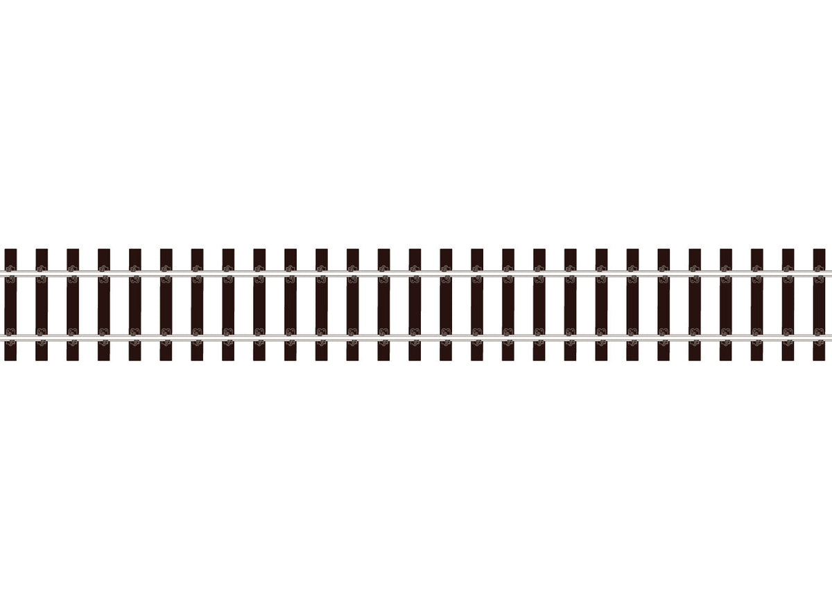PECO SL-700FB O Code 143 Flat-Bottom Flexible Track, 12 Pack — detail of one track section