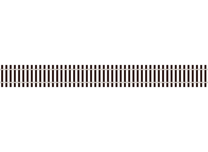 PECO SL-8300 HO Code 83 Wooden-Sleeper Flexible Track, 25 Pack — detail of one track section