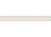 PECO SL-8302 HO Code 83 Concrete-Sleeper Flexible Track, 25 Pack — detail of one track section