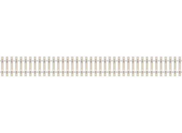 PECO SL-8302 HO Code 83 Concrete-Sleeper Flexible Track, 25 Pack — detail of one track section