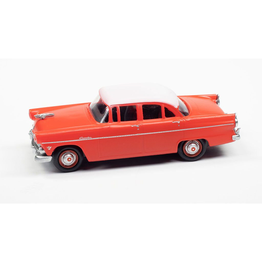 Classic Metal Works 30664 1955 Ford 4-door sedan in Torch Red