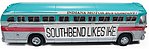 Classic Metal Works 32314 GMC 4104 Intercity Bus – Eisenhower – HO 1:87