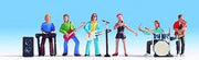 NOCH HO Scale Rock Music Band Figure Set – 15839