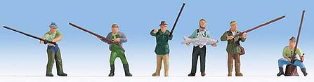 NOCH HO Scale Fishermen Figure Set – 15892– product image
