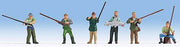 NOCH HO Scale Fishermen Figure Set – 15892– product image 1