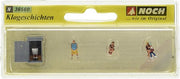 NOCH N Scale Toilet Stories Figure Set – 36560– product image 1
