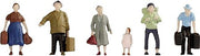 NOCH N Scale Passengers Figure Set – 38115
