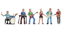 NOCH 15839 Music Band — six H0 scale musicians with instruments