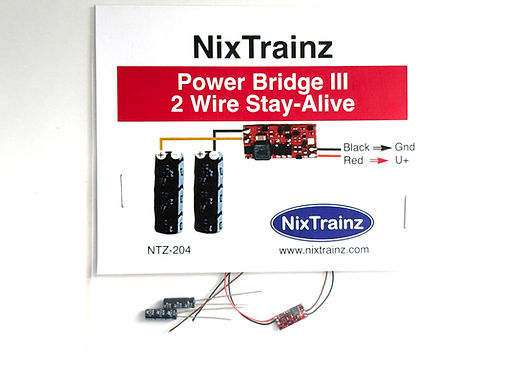 NixTrainz Power Bridge III 2-Wire Stay-Alive – NTZ204– product image