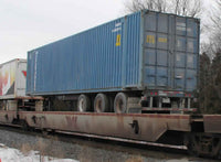 OCEANEX 48' HC 3-42-3 corrugated containers with Magnetic system, FIRST TIME IN N SCALE. JTC # (485013) exact product view 5