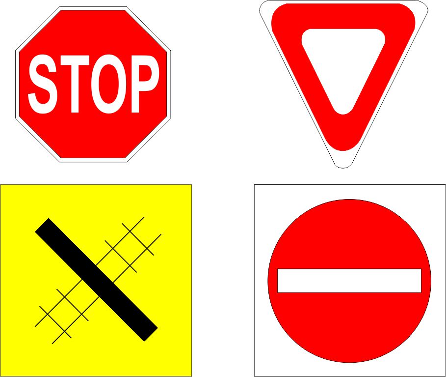 Osborn Model Kits HO Scale Road Signs Set – 1011 — exact-part product image