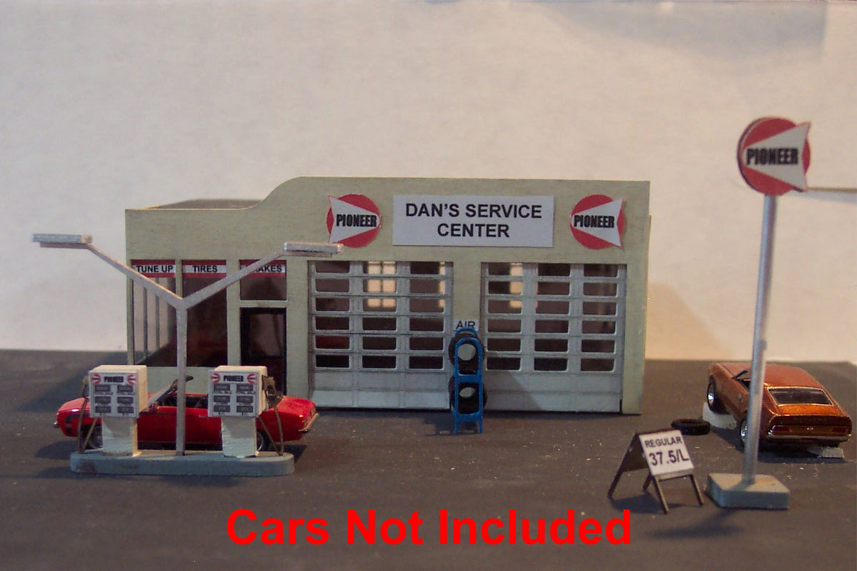 Osborn Models HO Gas Station Structure – 1045 — exact-part product image