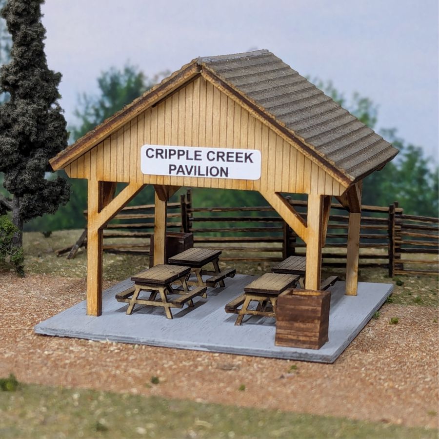Osborn Model Kits HO Cripple Creek Pavilion — exact-part product image
