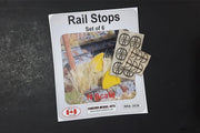 Osborn Model Kits 3038 N scale Rail Stops 6-pack