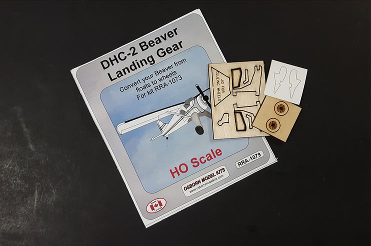Osborn Model Kits 1079 HO DHC-2 Beaver landing gear conversion kit