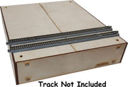 Osborn 3134 12 by 14 inch straight T-TRAK module, assembled example; track not included