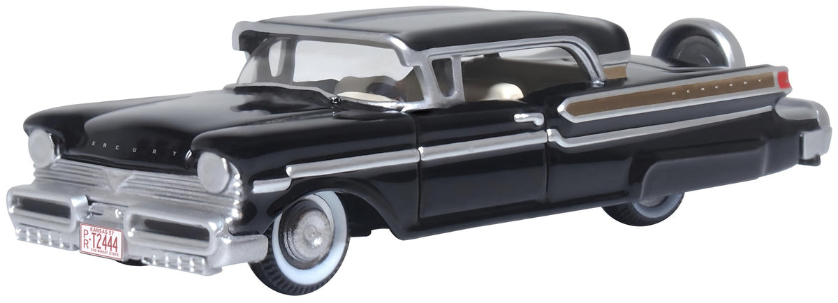 Oxford Diecast HO 1957 Mercury Montclair Tuxedo Black – 87MT57005– product image