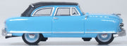 Oxford Diecast 1950 Nash Rambler Custom Landau Convertible Strato Blue 1:87 - view 5