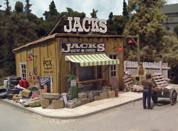 Bar Mills HO Jack’s Back Yard Kit — product view 1