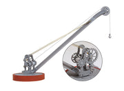 PECO LK35 OO/HO Goods Yard Crane kit, assembled example with mechanism detail