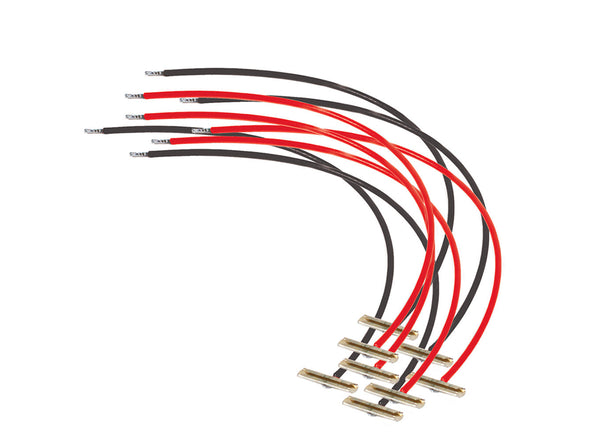 PECO PL-80 power feed rail joiners for Code 100 and Code 124 track, manufacturer product image.