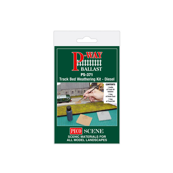 PECO Diesel Track Bed Weathering Kit – PS-371 — exact-part product image