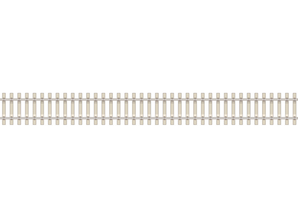 PECO SL-102F Code 75 flexible track with concrete sleepers, manufacturer detail illustration; full length and pack not shown.