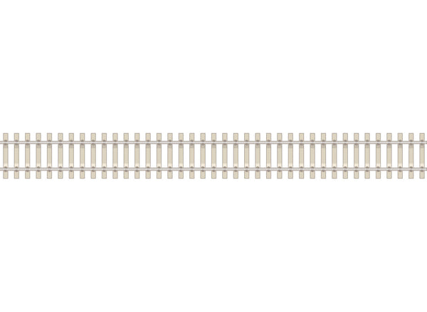 PECO SL-102F Code 75 flexible track with concrete sleepers, manufacturer detail illustration; full length and pack not shown.